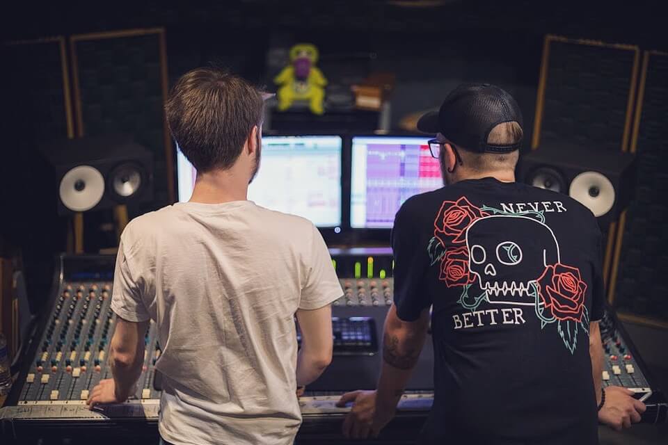 Studio session